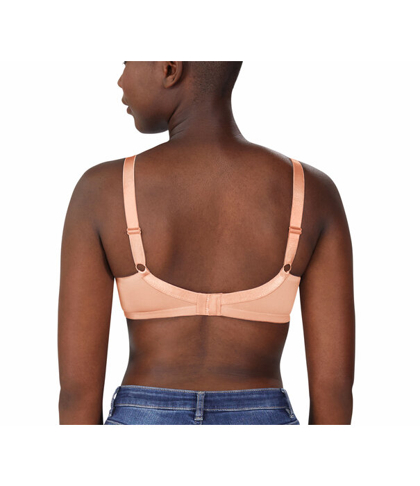 Amoena  Amoena Nancy prothese bh zonder beugel met tweedelige cup en CoolMax hoesjes in blush