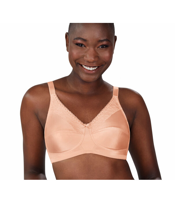 Amoena  Amoena Nancy prothese bh zonder beugel met tweedelige cup en CoolMax hoesjes in blush