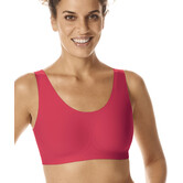 Amoena Linda naadloze prothese top zonder beugel – CuraLymph & 3D SensElast – Pink