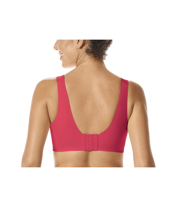 Amoena Linda naadloze prothese top zonder beugel – CuraLymph & 3D SensElast – Pink