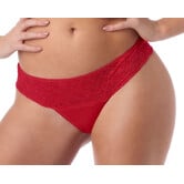 After Eden Daisy Lace basic string – Rood – Recycled collectie