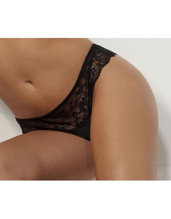 After Eden Daisy Lace string Zwart