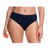 Susa Catania tailleslip van zachte microfaser met dubbele stoflaag – marineblauw