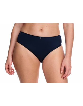 Susa Catania tailleslip microfaser – marineblauw