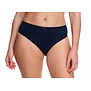 Susa Catania tailleslip van zachte microfaser met dubbele stoflaag – marineblauw