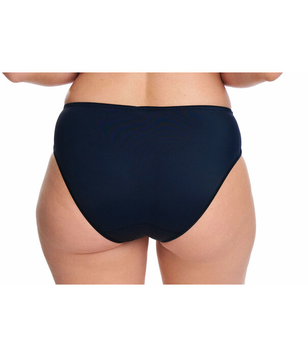 Susa Susa Catania tailleslip van zachte microfaser met dubbele stoflaag – marineblauw
