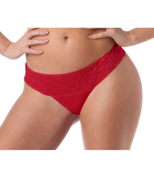 After Eden After Eden Daisy Lace basic string – Rood – Recycled collectie