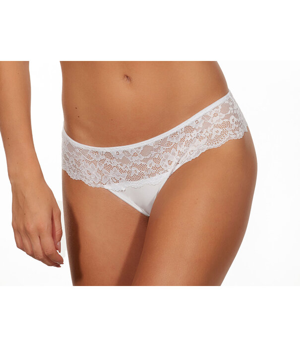 After Eden After Eden Daisy Lace basic string – Wit – Recycled collectie