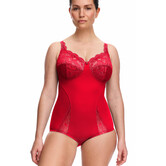 Elegante Susa Latina body zonder beugel in zachte microfaser – kleur Rood
