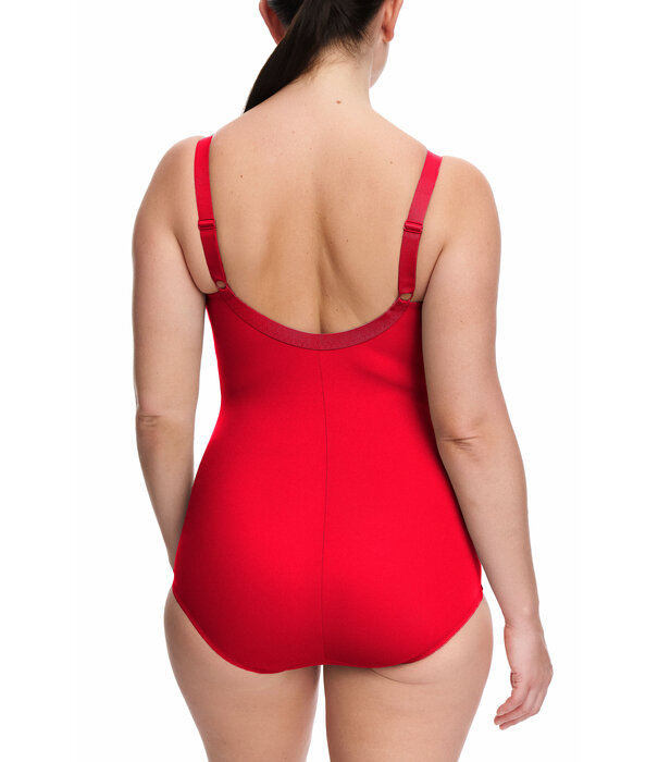 Susa Elegante Susa Latina body zonder beugel in zachte microfaser – kleur Rood