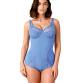 Elegante Susa Latina body zonder beugel in zachte microfaser – kleur Blauw