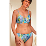 Amoena California lichtgewicht & chloorbestendige prothese bikinitop met beugel – mooie kleurencombinatie met animalprint