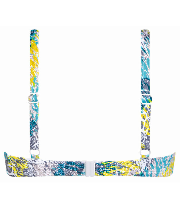 Amoena  Amoena California lichtgewicht & chloorbestendige prothese bikinitop met beugel – mooie kleurencombinatie met animalprint