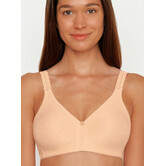 Susa Topsy Plus Isa‑bh zonder beugel in sand met hoog katoengehalte