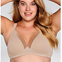 Naturana Andalusie T‑shirt BH zonder beugel & voorgevormde cup – skin