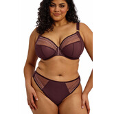 Elomi Matilda Bh – stevige beugel & plunge‑effect – sugar plum met subtiel kralenborduursel