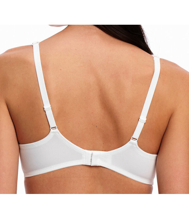 Susa Susa Porto bh zonder beugel – licht voorgevormde moulded spacercup met honingraad‑structuur – Wit