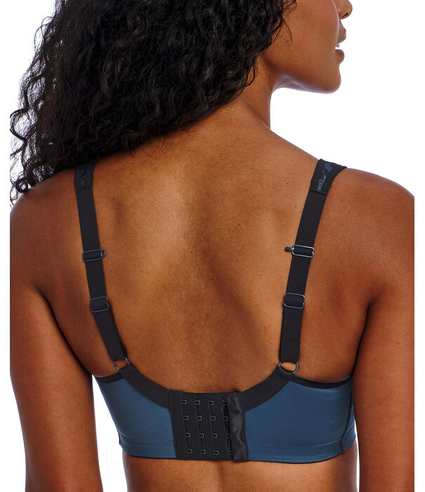 Freya Freya Sonic Sport-bh Midnight (blauw) – beugel, spacer cup & stijlvolle ondersteuning
