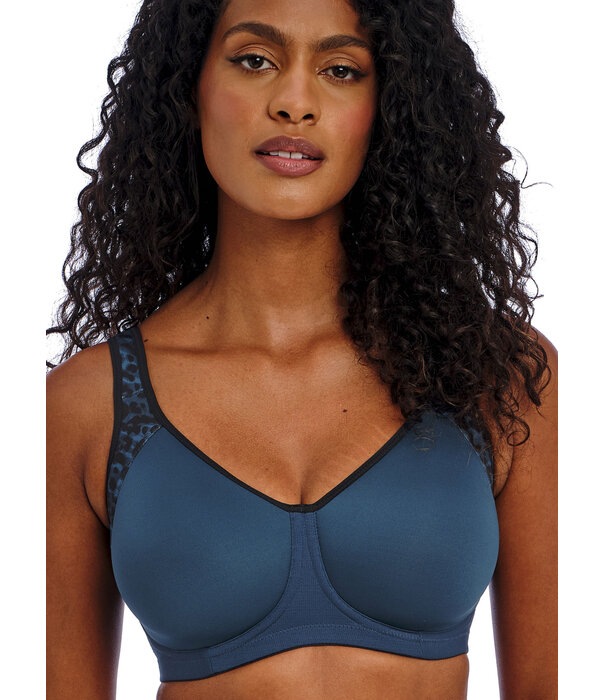 Freya Freya Sonic Sport-bh Midnight (blauw) – beugel, spacer cup & stijlvolle ondersteuning