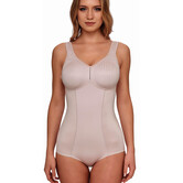 Susa Cremona stevige body zonder beugel met licht corrigerend voorpand in sand