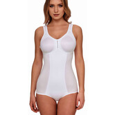 Susa Cremona stevige body zonder beugel met licht corrigerend voorpand in wit