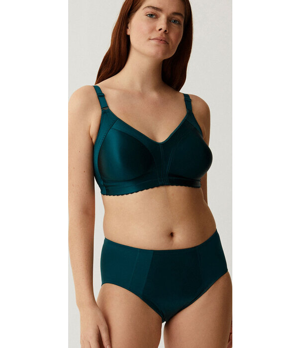 Naturana Naturana Faylinne minimizer bh zonder beugel – gladde cup – kleur Dennengroen