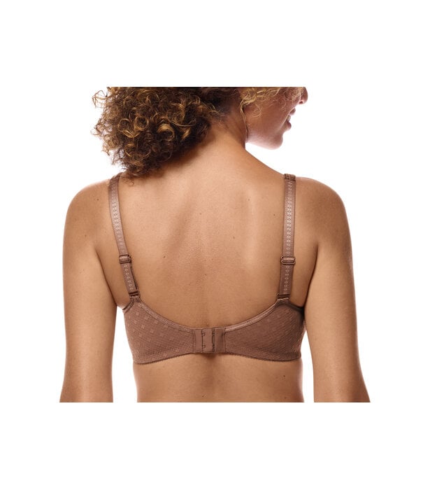 Amoena  Amoena Tiana – zachte naadloze lichtgewicht prothese bh zonder beugel – Mocha