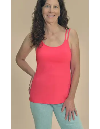 Amoena Valletta Prothese Top – Pink – TENCEL™ Modal