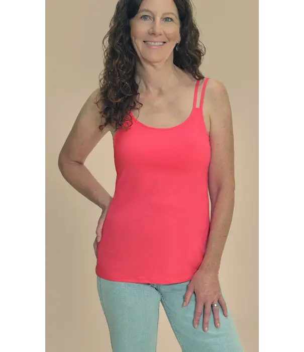 Amoena  Amoena Valletta Prothese Top – Pink – TENCEL™ Modal – Maat 36 t/m 56