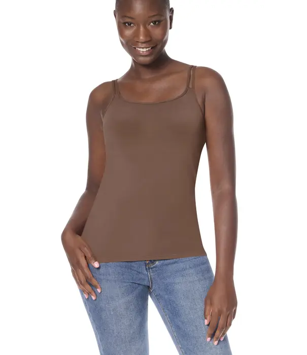 Amoena  Amoena Valletta Top Mocha – Zachte Prothese Top zonder Beugel
