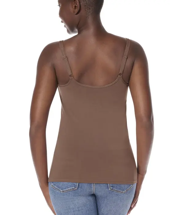 Amoena  Amoena Valletta Top Mocha – Zachte Prothese Top zonder Beugel