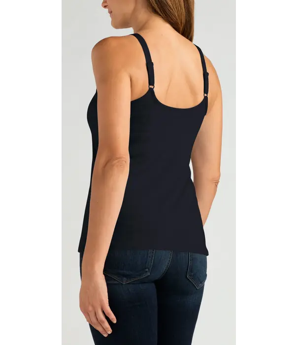Amoena  Amoena Valletta Top Zwart – Zachte Prothese Top zonder Beugel (36–56)
