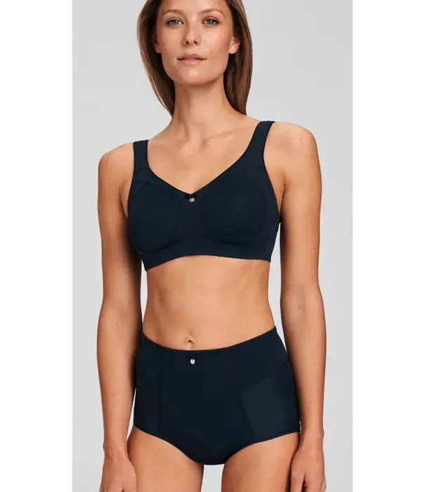 Susa Susa Topsy Plus Capri bh zonder beugel Twilight (Marineblauw) – stevige, comfortabele bh