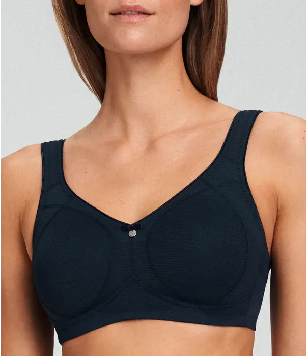 Susa Susa Topsy Plus Capri bh zonder beugel Twilight (Marineblauw) – stevige, comfortabele bh