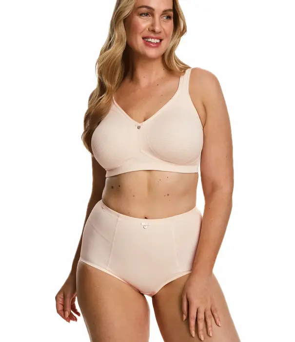 Susa Susa Topsy Plus Capri bh zonder beugel Soft Peach – stevige, comfortabele bh