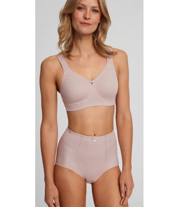 Susa Susa Topsy Plus Capri bh zonder beugel Sand – stevige, comfortabele bh