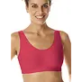 Amoena Linda naadloze prothese top zonder beugel – CuraLymph & 3D SensElast – Pink