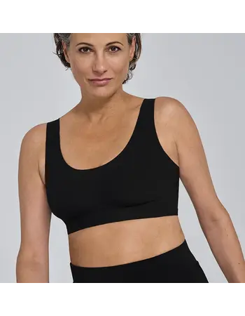 Amoena Linda naadloze prothese top – Zwart