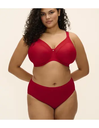 Elomi Smooth gladde naadloze T‑shirt bh met beugel in rood