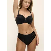 Fantasie Illusion BH in zwart met brede beugel, driedelige cup & extra zij‑support