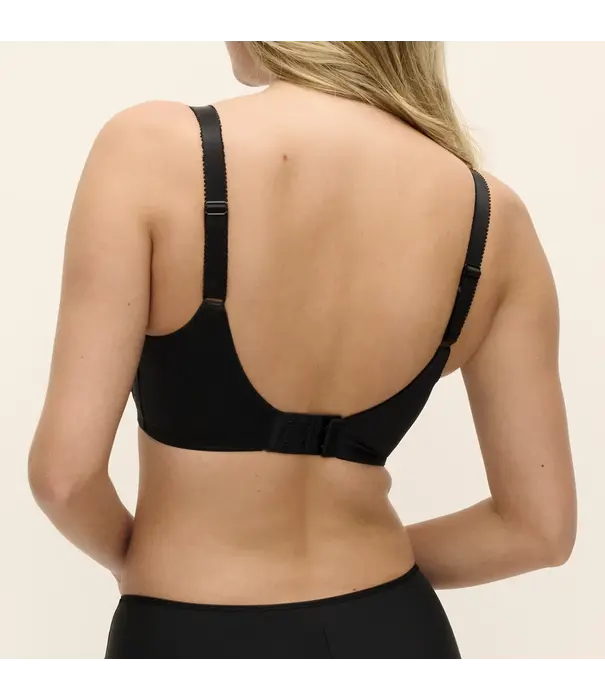 Fantasie Fantasie Illusion BH in zwart met brede beugel, driedelige cup & extra zij‑support