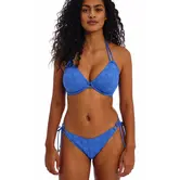 Freya Nomad Nights halterbikinitop met beugel in de kleur Atlantic Blue
