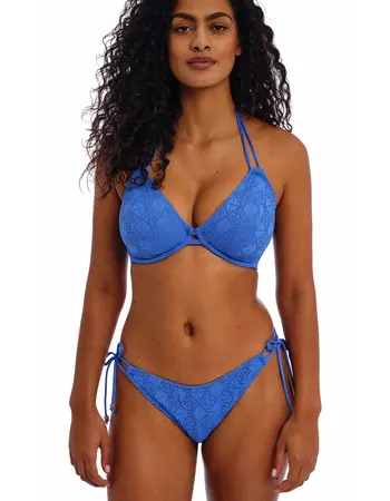 Freya Nomad Nights halterbikinitop met beugel, kleur Atlantic Blue