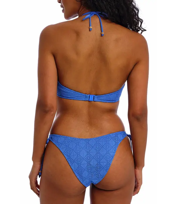 Freya Freya Nomad Nights halterbikinitop met beugel in de kleur Atlantic Blue