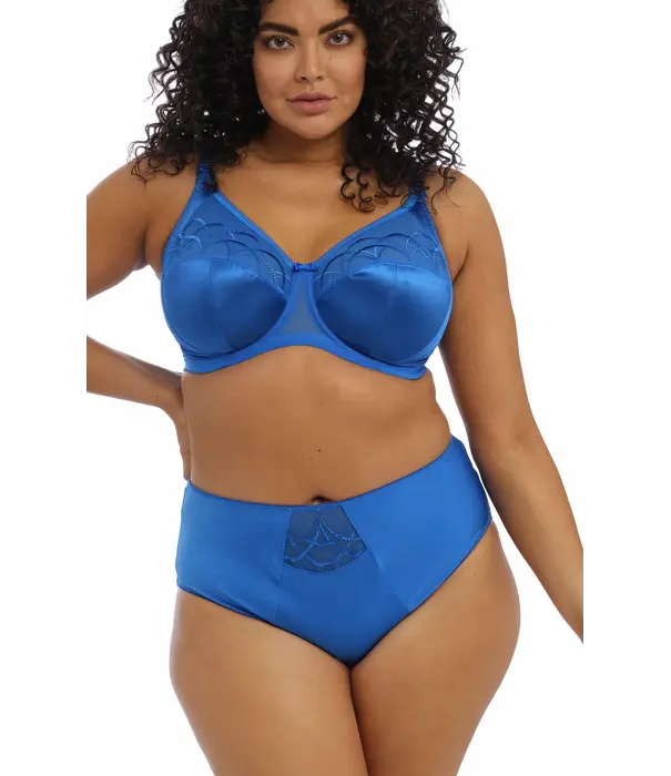 Elomi  Elomi Cate stevige beugel bh in Tunis (Blauw) met fantasieborduursel en extra steun