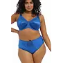 Elomi Cate stevige beugel bh in Tunis (Blauw) met fantasieborduursel en extra steun