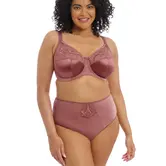 Elomi Cate stevige beugel bh in Rosewood (Oudroze) met fantasieborduursel en extra steun