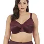Elomi Cate stevige beugel bh in Bordeaux‑rood met extra zijsteun