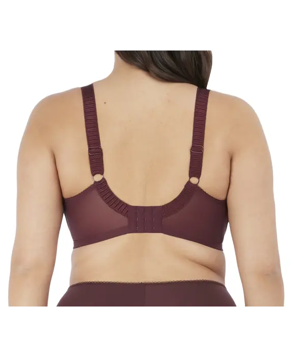 Elomi  Elomi Cate stevige beugel bh in Bordeaux‑rood met extra zijsteun