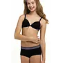Boobs & Bloomers Audrey – katoenen tiener bh zonder beugel met licht voorgevormde cups – zwart